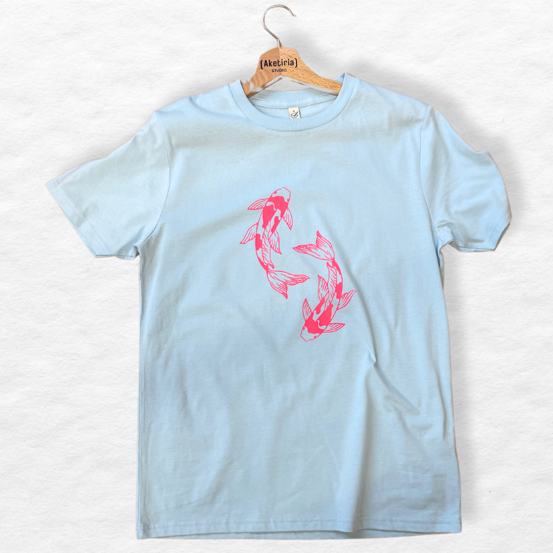 T-Shirt „Neon Koi“