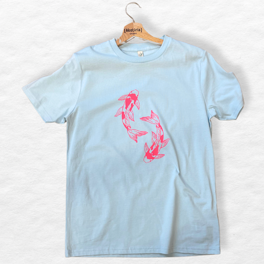 T-Shirt „Neon Koi“