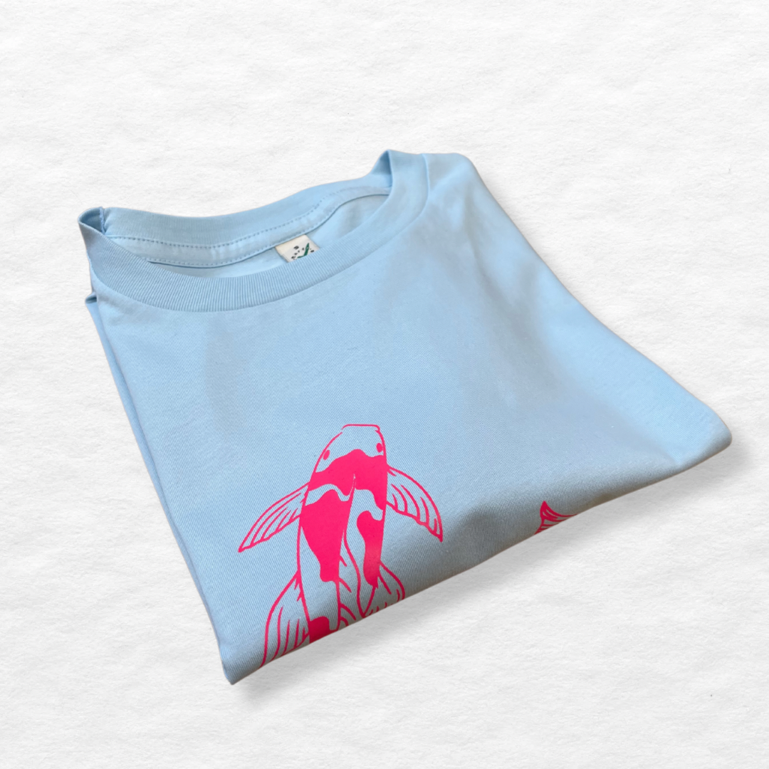 T-Shirt „Neon Koi“